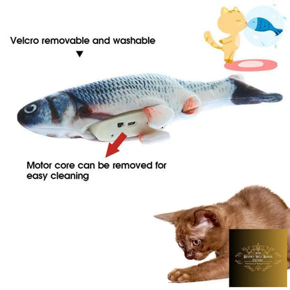 Electric Flipping Fish Toy For Cats Toys